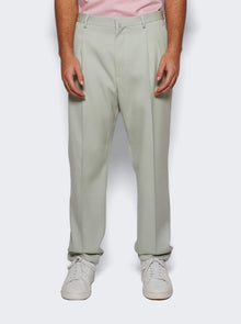 Men | Lanvin | Straight Leg Pants | Sage Green
