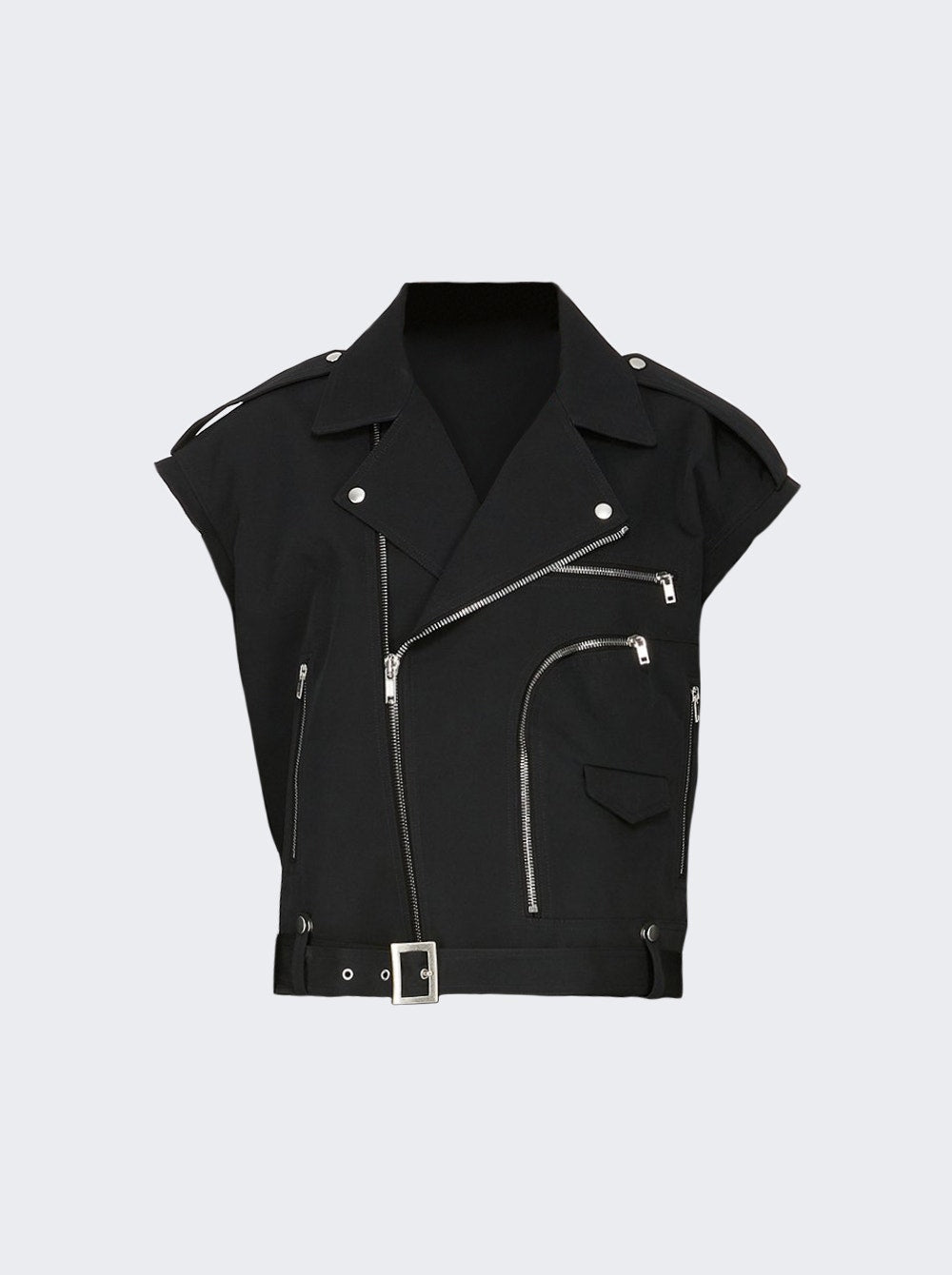 Women | Rick Owens | Cropped Jumbo Bauhaus Stooges Ss | Black