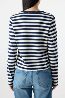 AMO Denim | Brigitte Long Sleeve in Twilight/Bone