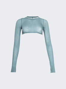 Women | Rick Owens | Long Sleeve Crop Top | Mouthwash