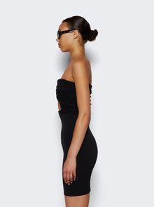 Women | Rick Owens | Jersey Prong Mini Dress | Black