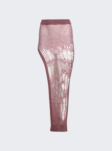 Women | Rick Owens | Spider Distressed Maxi Skirt | Thulian