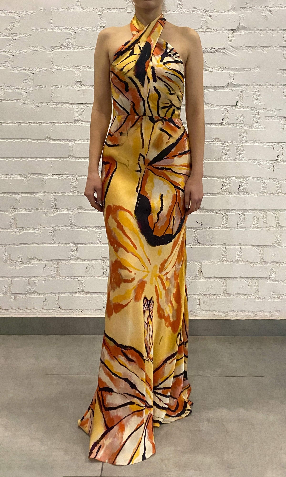 Rococo Sand | Cress Viscose Satin Maxi Dress | Beige