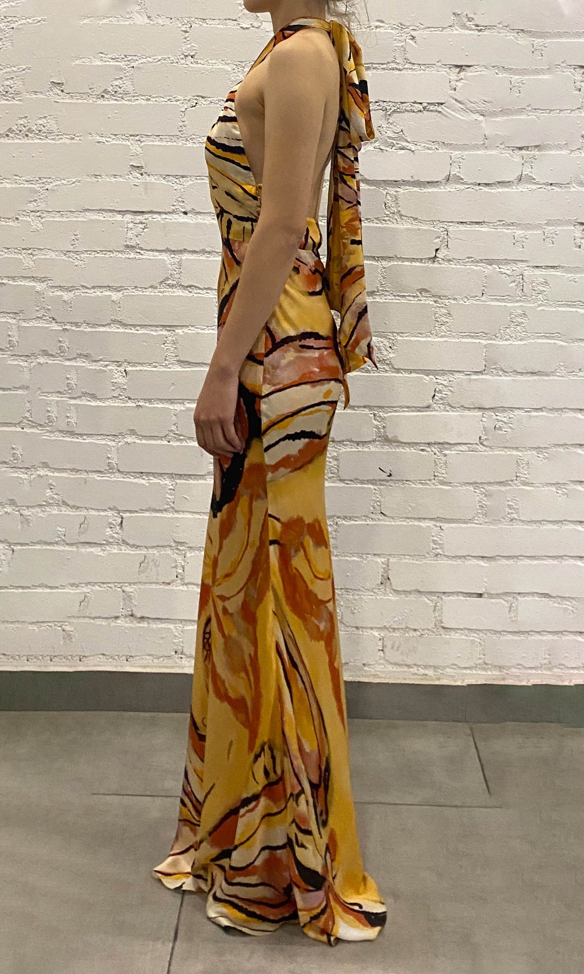 Rococo Sand | Cress Viscose Satin Maxi Dress | Beige