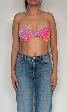 Rococo Sand | Evie Tanish Crepe Bandeau | Multi