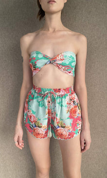 Womens | Ivy Polyester Crepe Bandeau | Mint