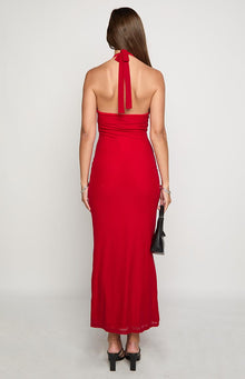 Raymin Maxi Dress | Red
