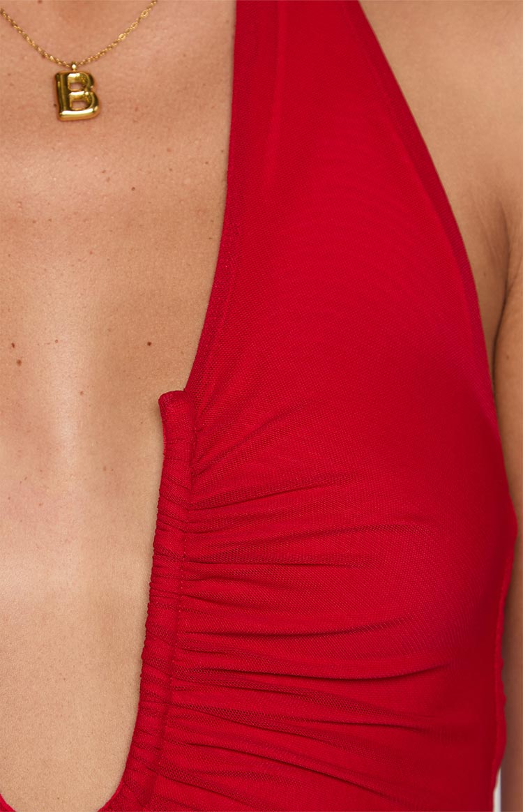 Raymin Maxi Dress | Red