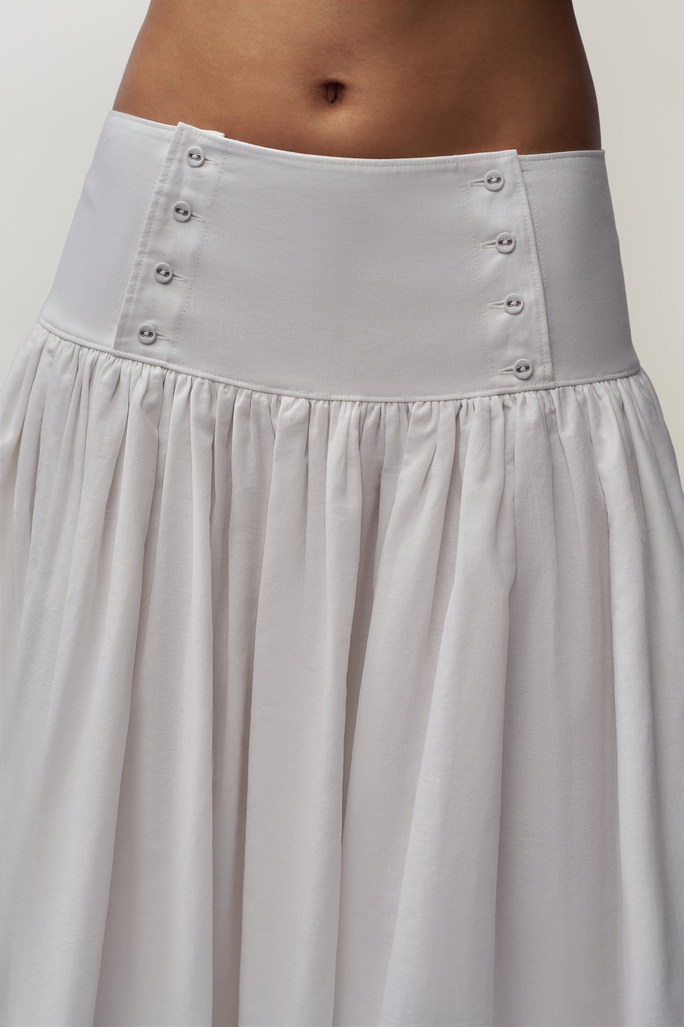 Womens | Rinka Maxi Skirt | Ivory