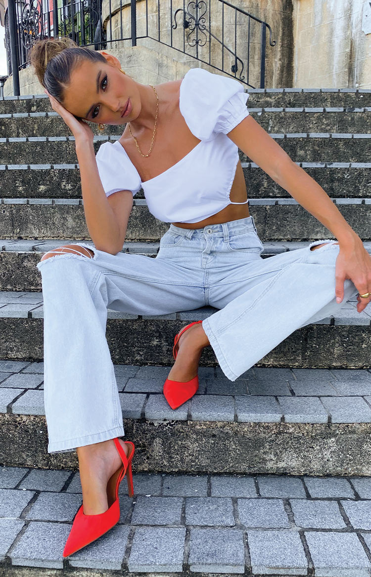 Robin Wide Leg Jeans | Blue