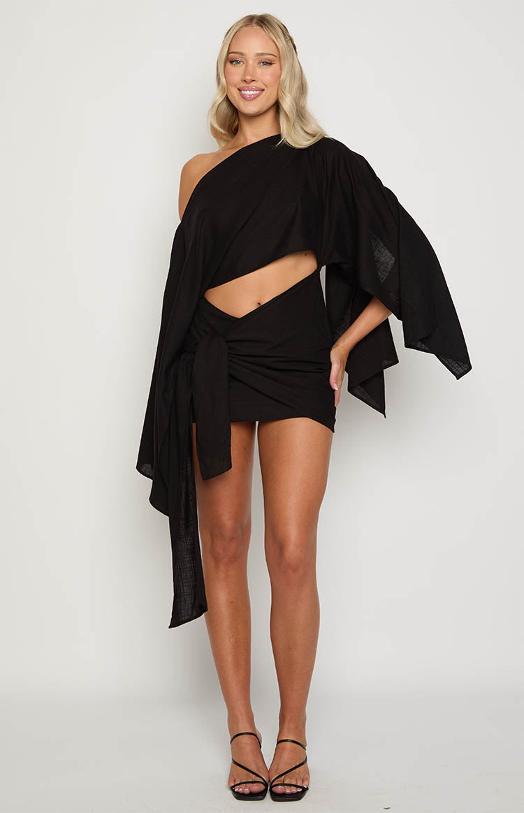 Ryoti Mini Dress | Black