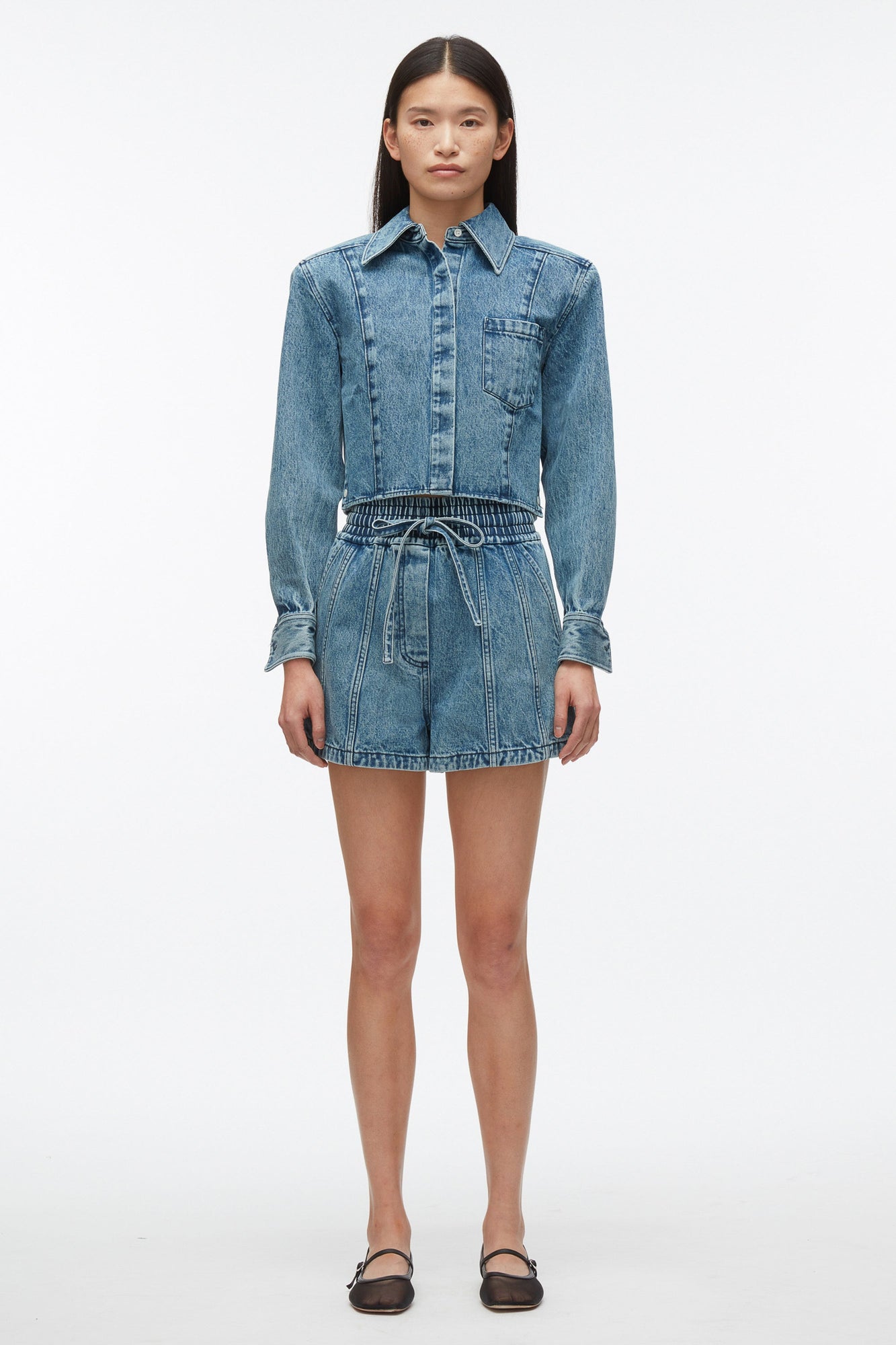 Denim Boxer Short | Blue