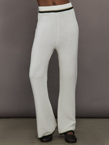 The Soraya Knit Pants | Sea Salt