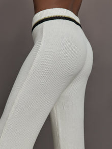 The Soraya Knit Pants | Sea Salt