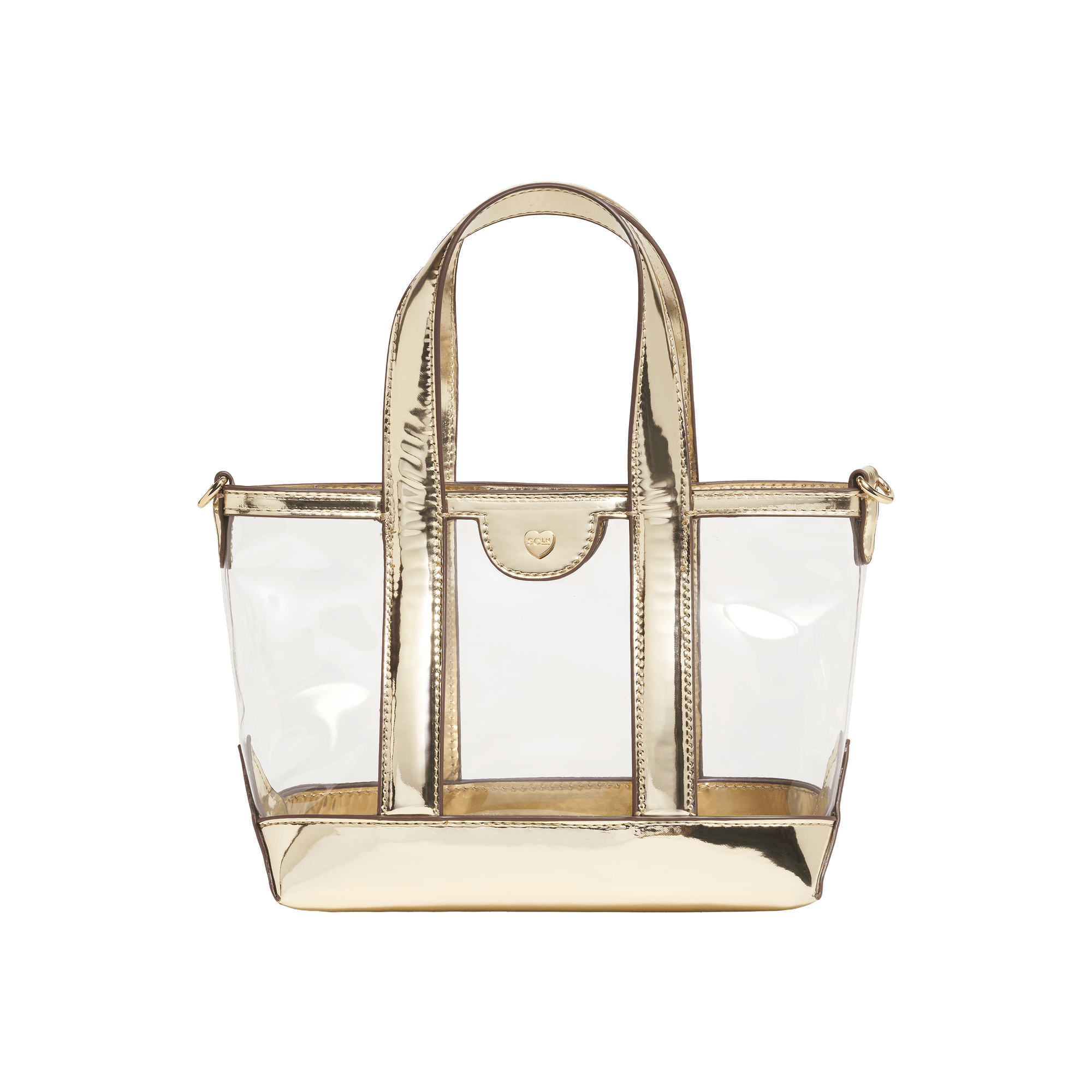 Clear Mini Tote Crossbody Bag