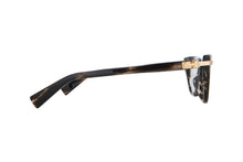 Womens | Sentinelle - II Optical | Dark Brown Swirl - Gold | Clear