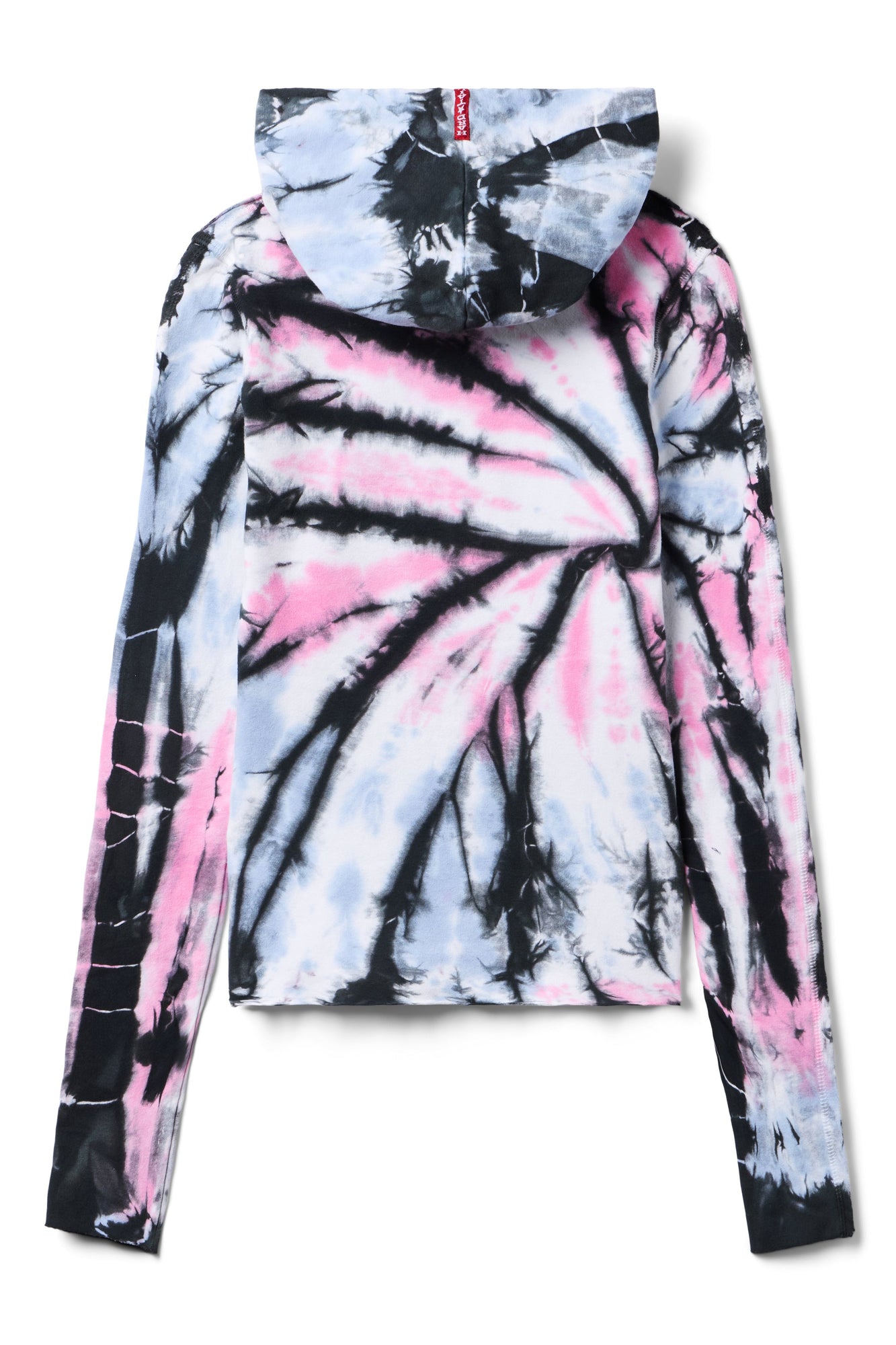 Women | Stretch Fleece Droptail Pullover Hoodie | Two Time Spiral 5