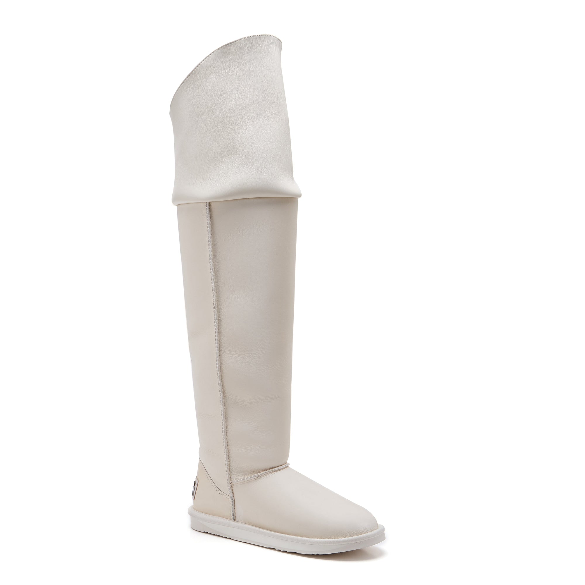 SLOUCH TALL SATIN PALE - Australia Luxe Collective
