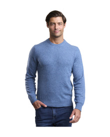 NOMAD | Men | Men's Cashmere Sweater | Blue