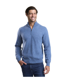 NOMAD | Men | Men's Cashmere Sweater | Blue