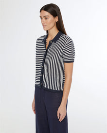 Deep Navy/White