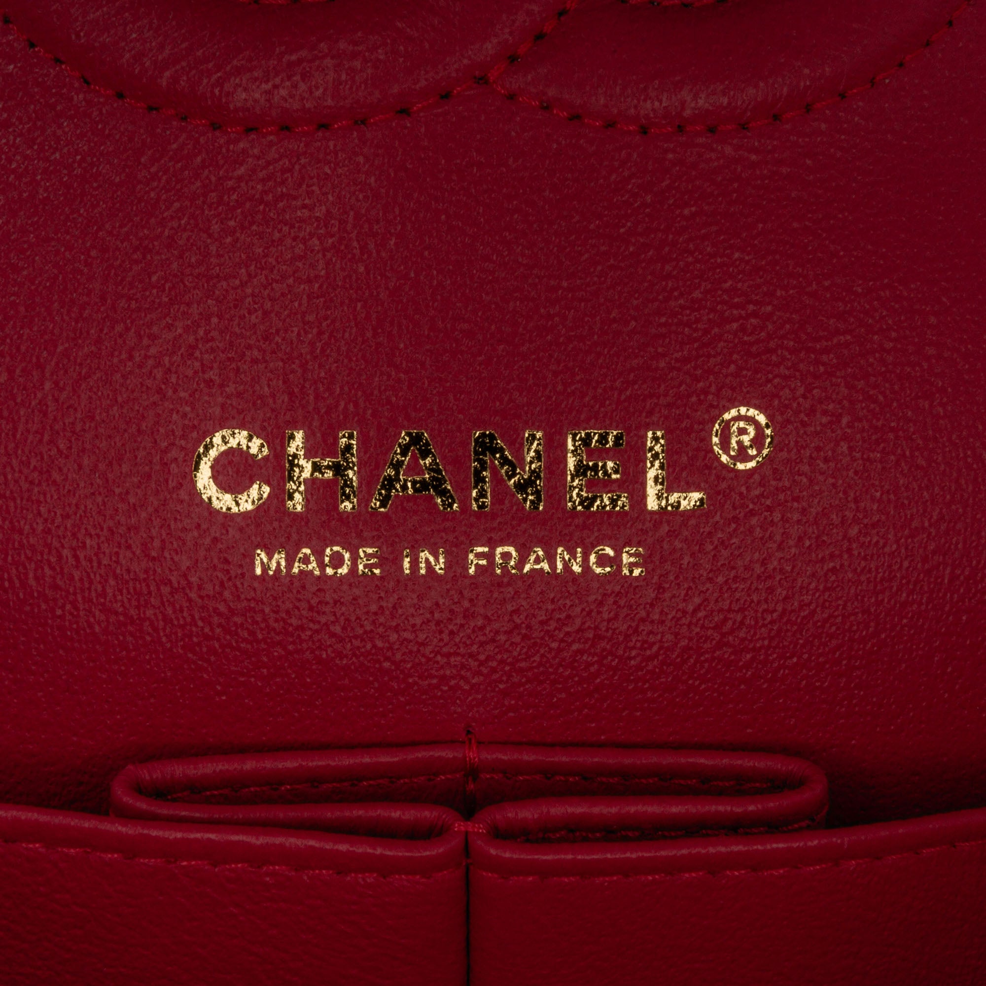 Chanel | Pre-Owned Medium Classic Chevron Lambskin Double Flap - III | Pink/Blush