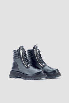 Kate Double Zip Boots | Black