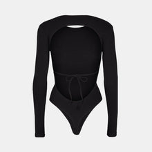 OW Collection Stan Bodysuit | Black Caviar