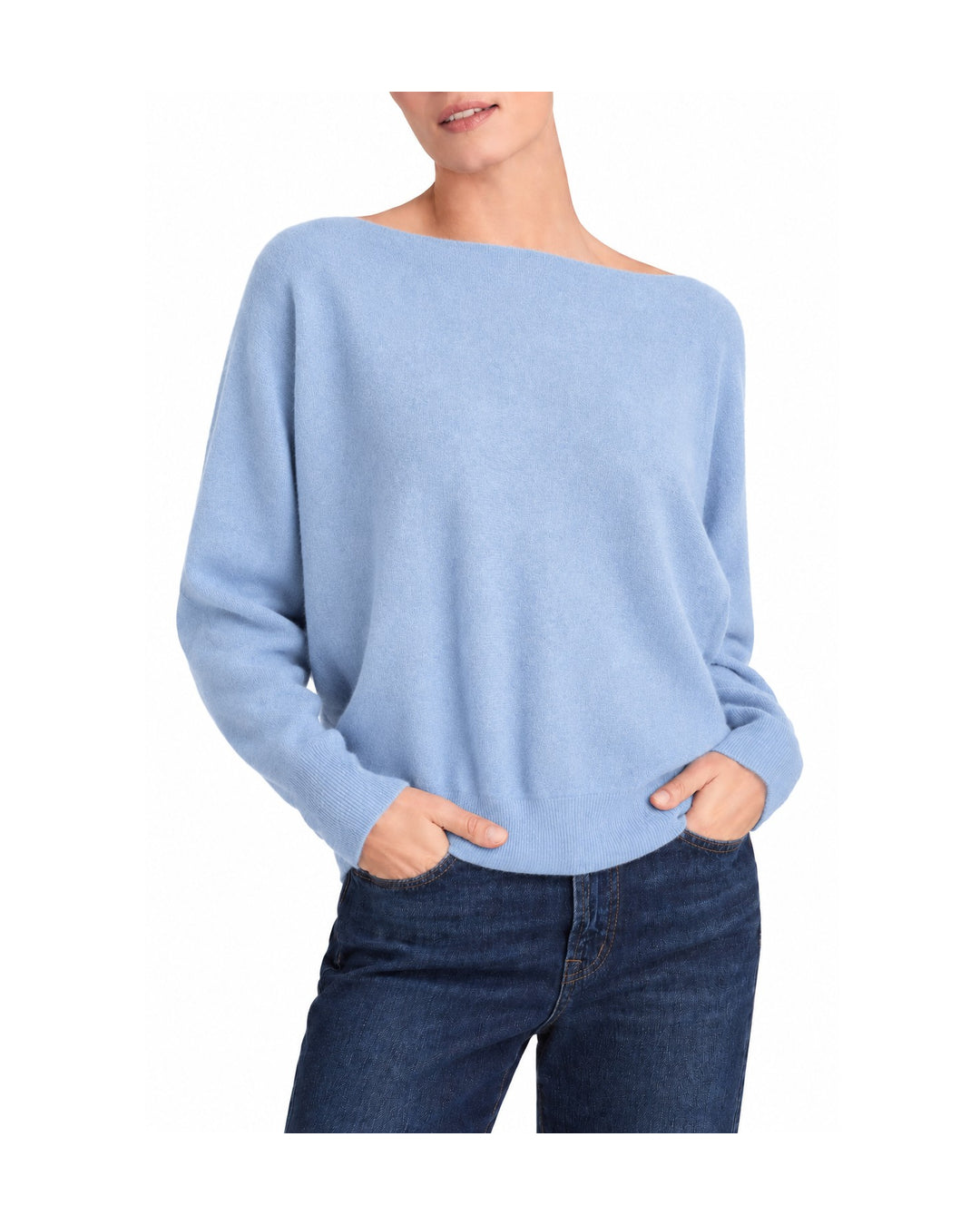 NOMAD | Women | Women's Cashmere Sweater | Light Blue
