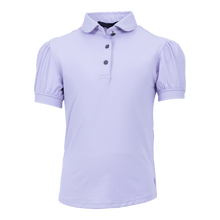 Girl | Scarlett Classic Puff Sleeve Polo | Lavender Mist