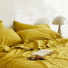 Linen+ Bamboo Pillowcase Set, Standard | Honey | Set of 2
