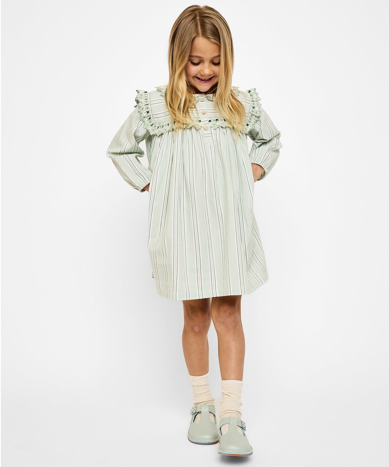 Girls | Sara Dress | Green