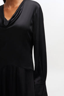 Scarf Dress | Black