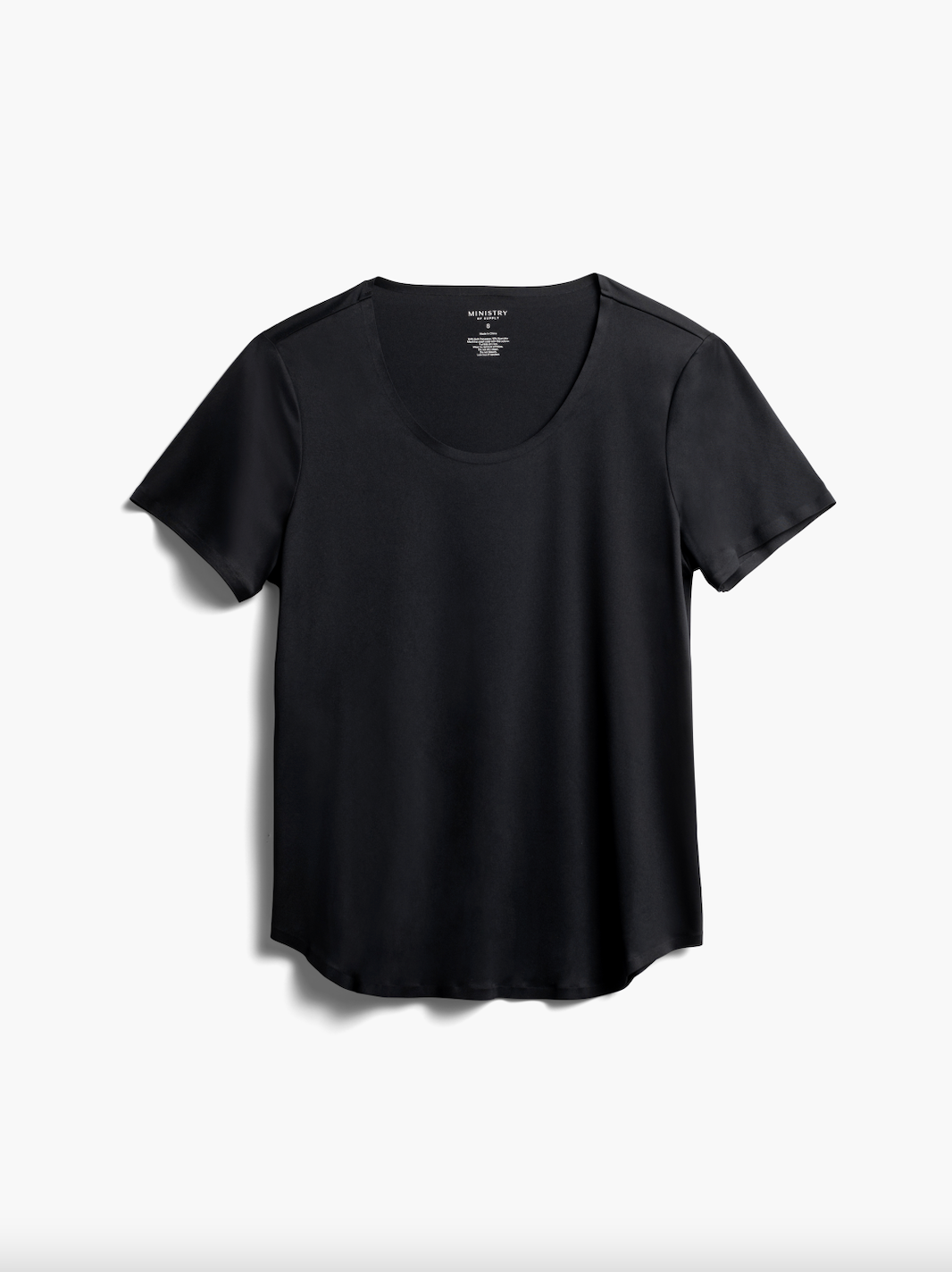 Women's Luxe Touch Tee - Black (WE2)