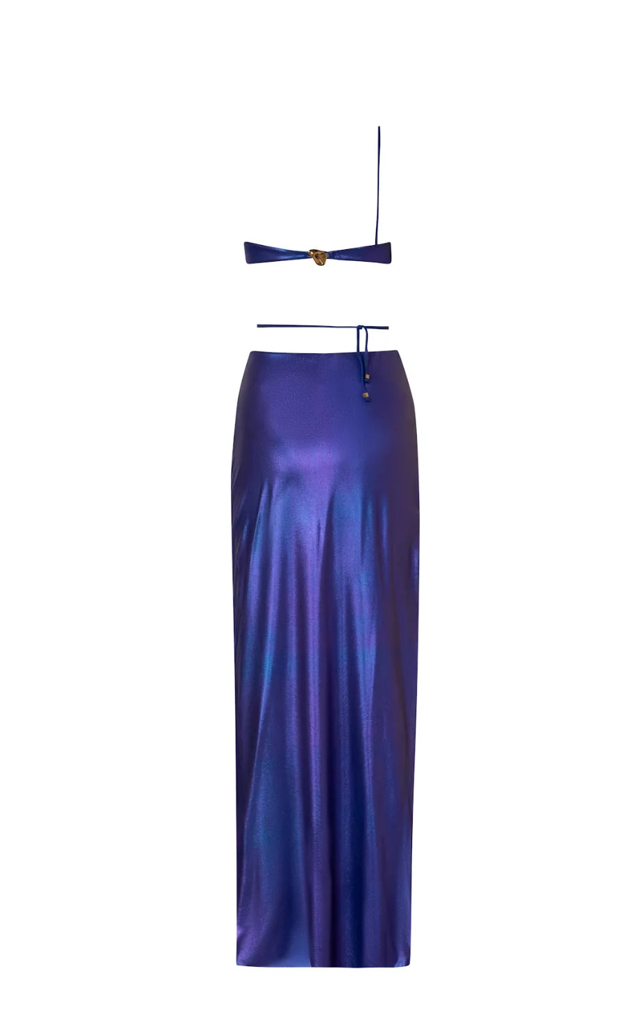 Eva Maxi Skirt | Blue Galaxy