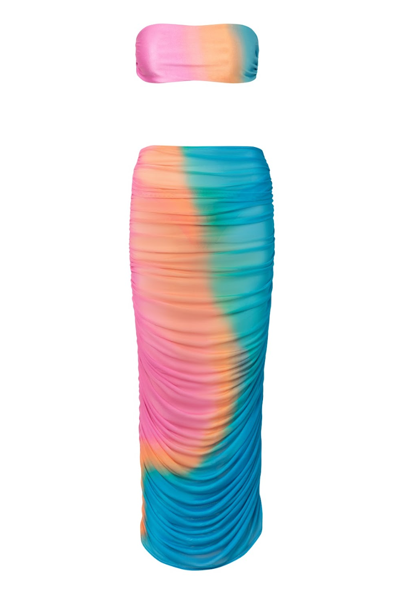 Bahia Maxi Pareo | Rainbow