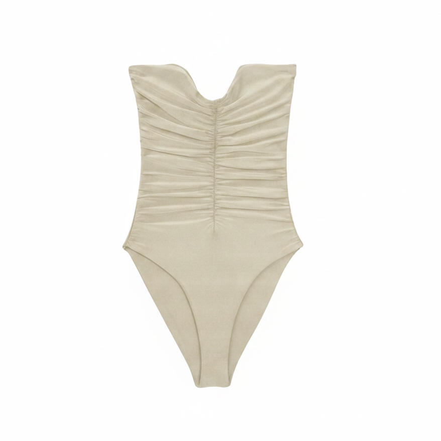 Yara One Piece | Sandstone Terry Sheen