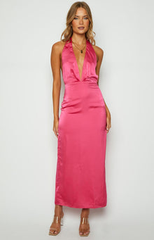 Seattle Halter Formal Dress | Pink