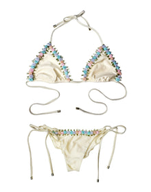Secret Garden Triangle Top | Ivory