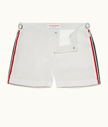 Setter O.B Tape Stripe Shorter-Length Swim Shorts | Cloud