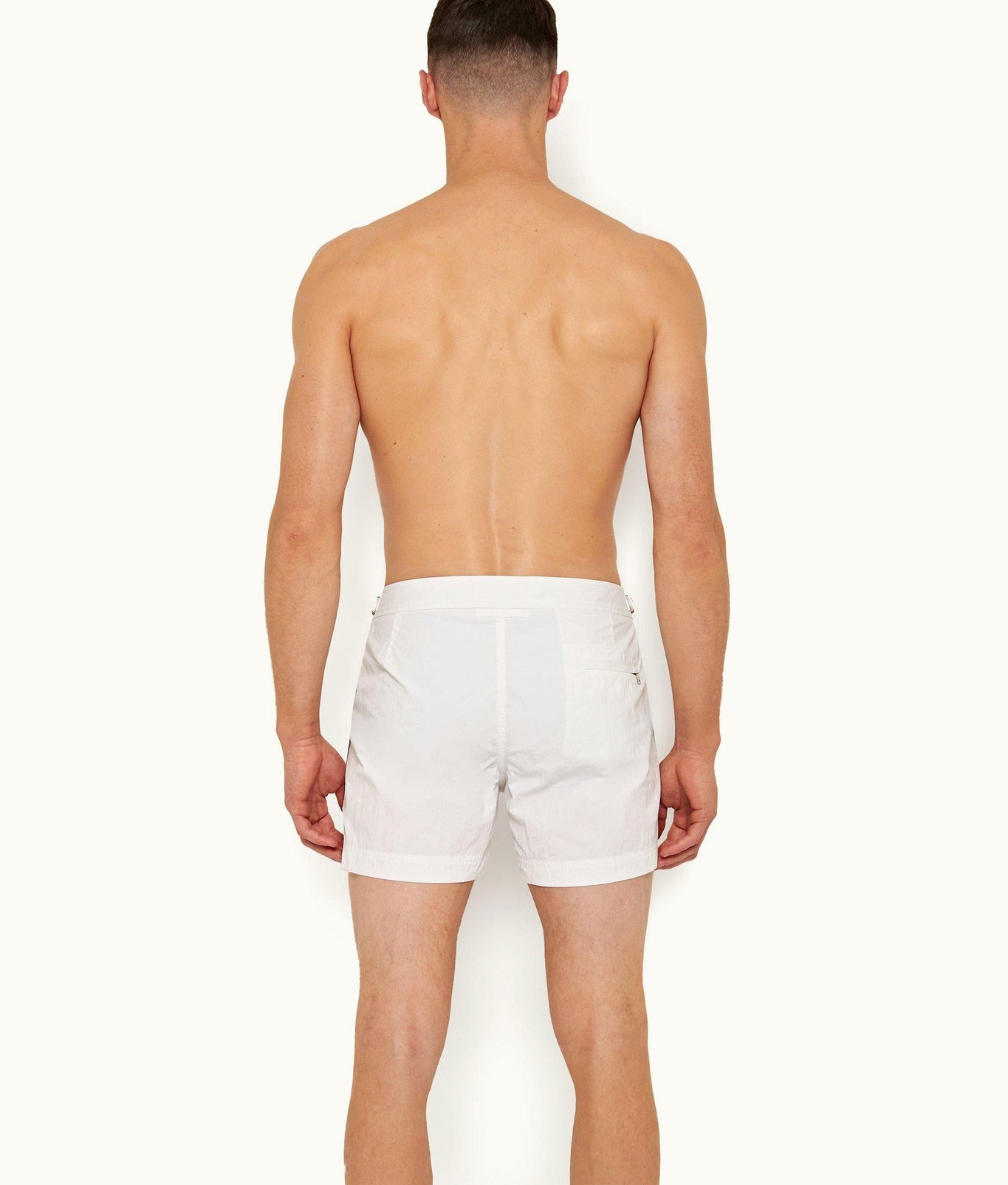 Setter O.B Tape Stripe Shorter-Length Swim Shorts | Cloud