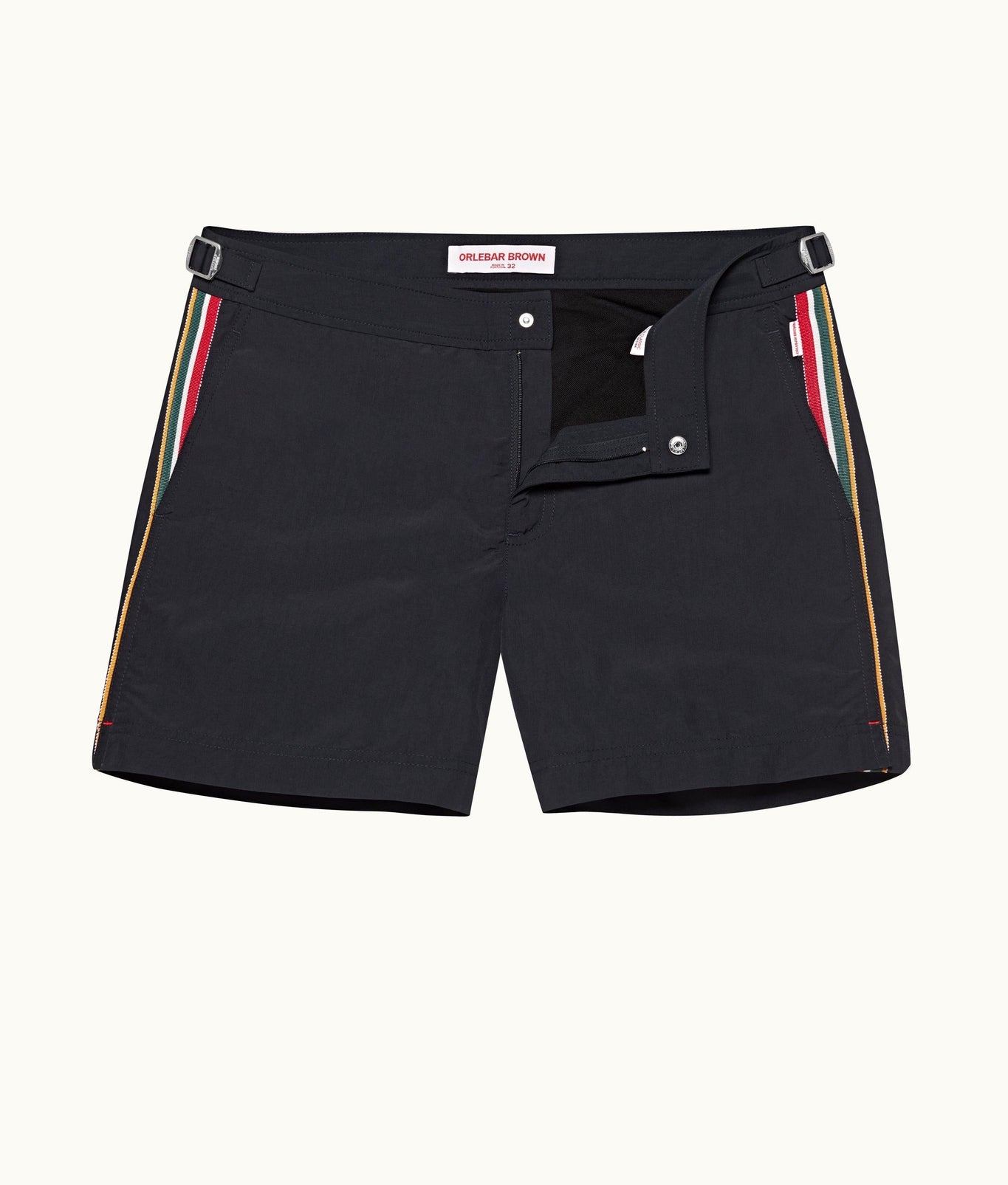 Setter Shorter-Length Concealed Ob Tape Swim Shorts | Night Iris