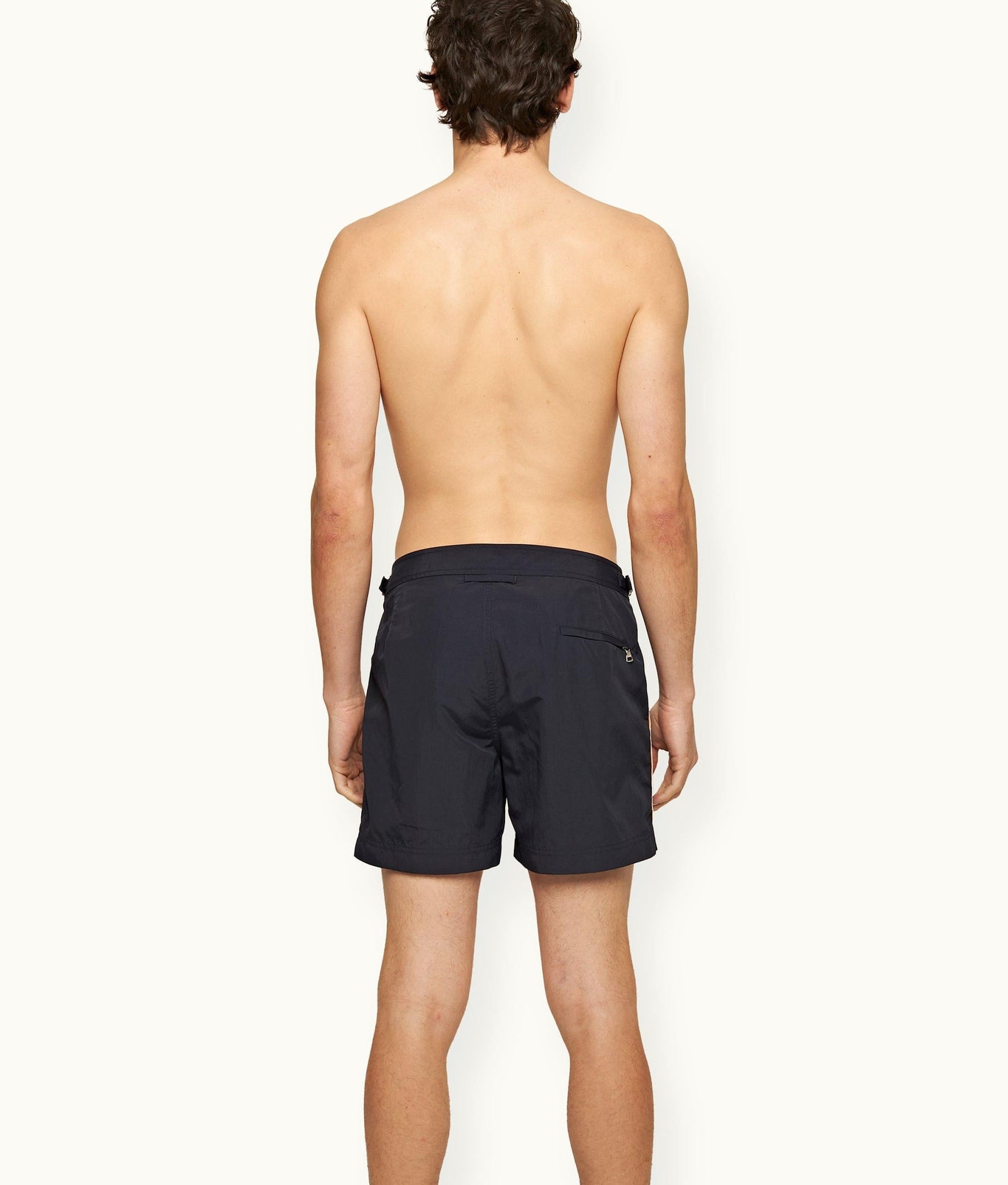 Setter Shorter-Length Concealed Ob Tape Swim Shorts | Night Iris