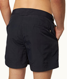 Setter Shorter-Length Concealed Ob Tape Swim Shorts | Night Iris