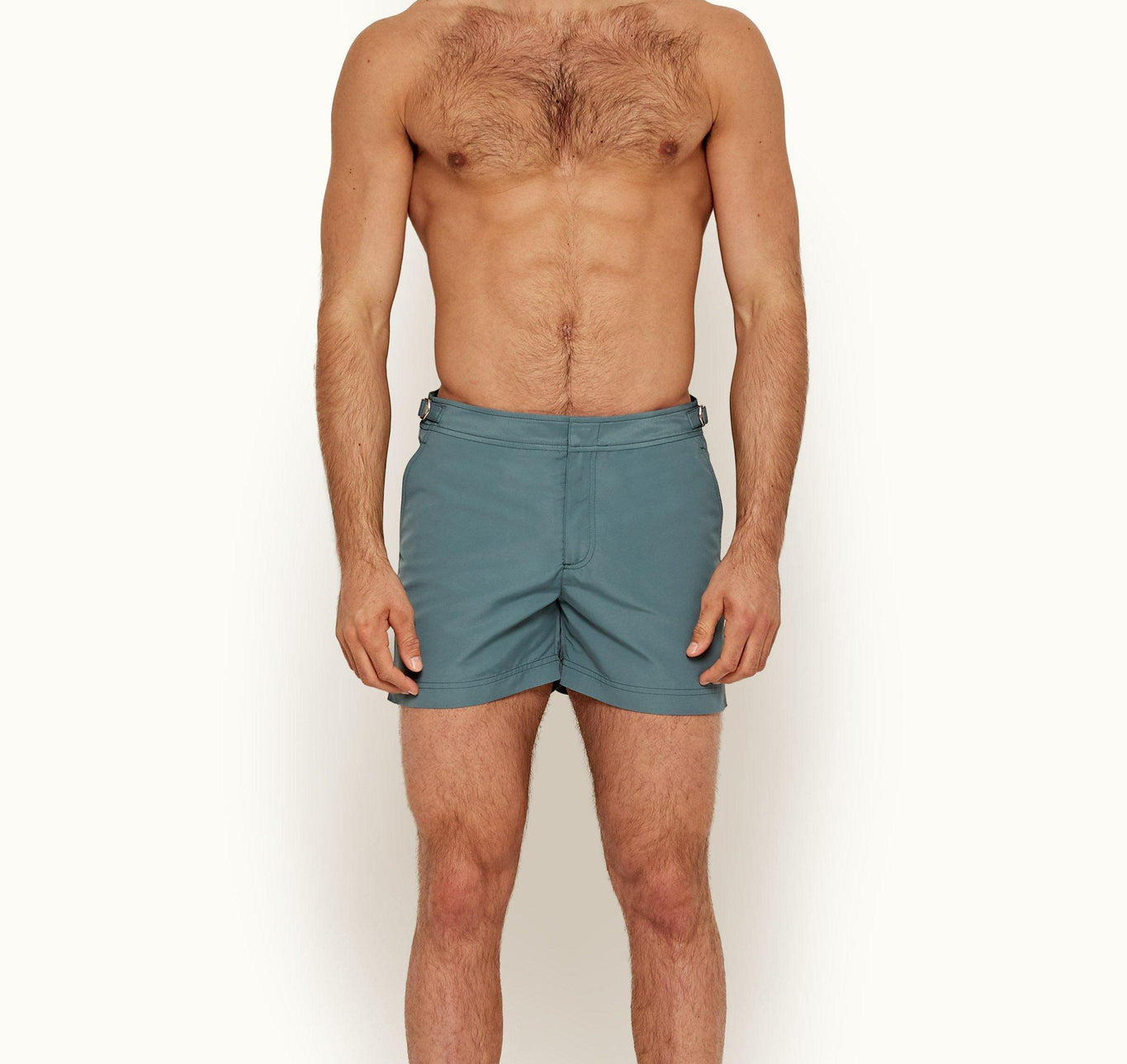 Setter Shorter-Length Swim Shorts | Sage