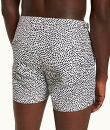 Setter Star Print Shorter-Length Swim Shorts | Cashew