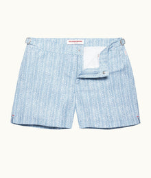 Setter Wavie Shorter-Length Swim Shorts | Blue Ash