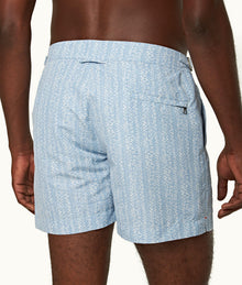 Setter Wavie Shorter-Length Swim Shorts | Blue Ash