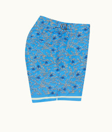 Setter Wonder Full Print Shorter-Length Swim Shorts Woven | Springfield Blue