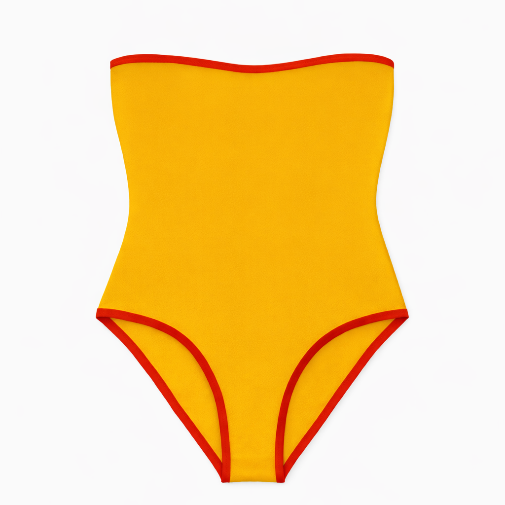 Sienna One Piece | Sunrise w/ Red Contrast